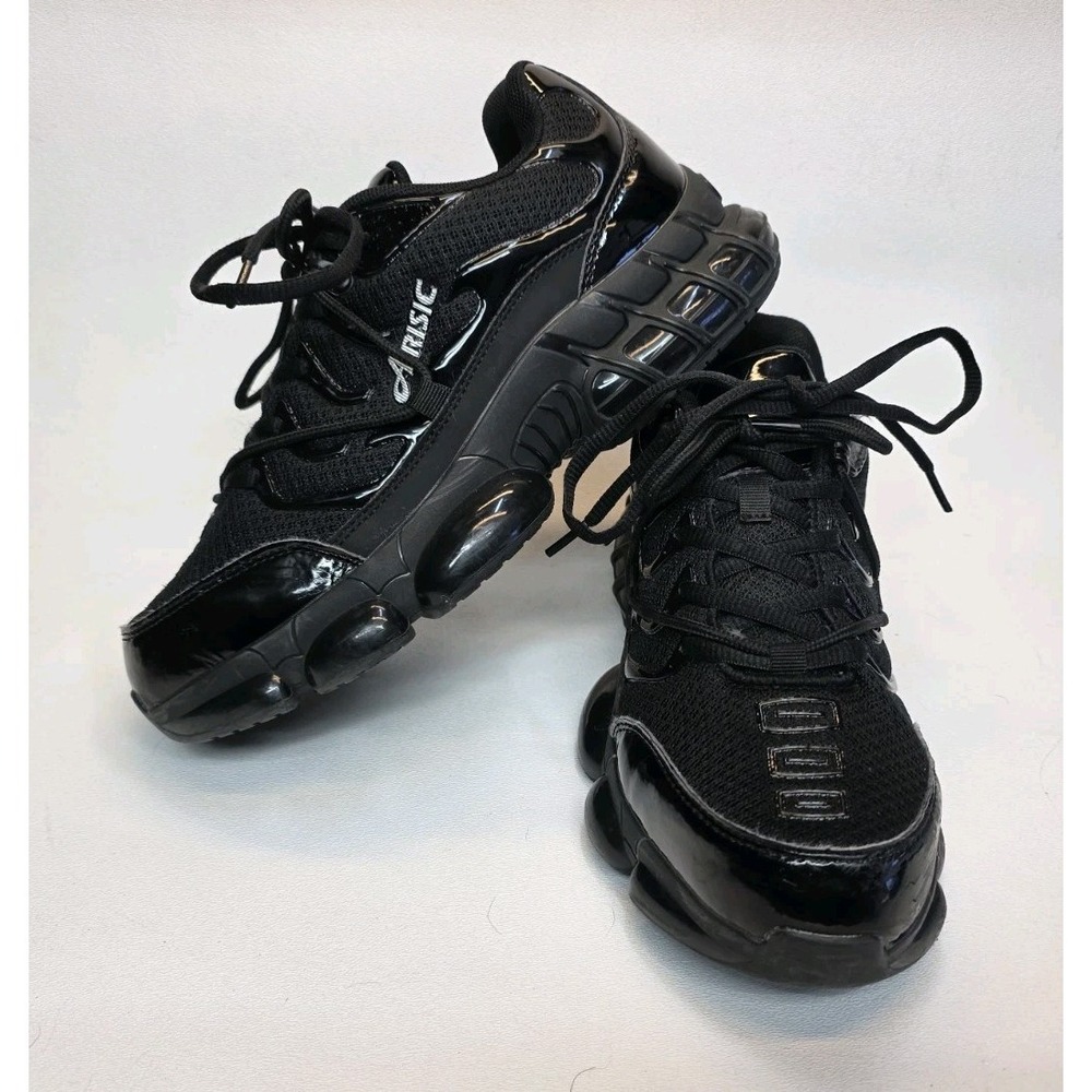 Mens Size 7 EU 40 ARISIC Black Steel Toe Work Sneakers